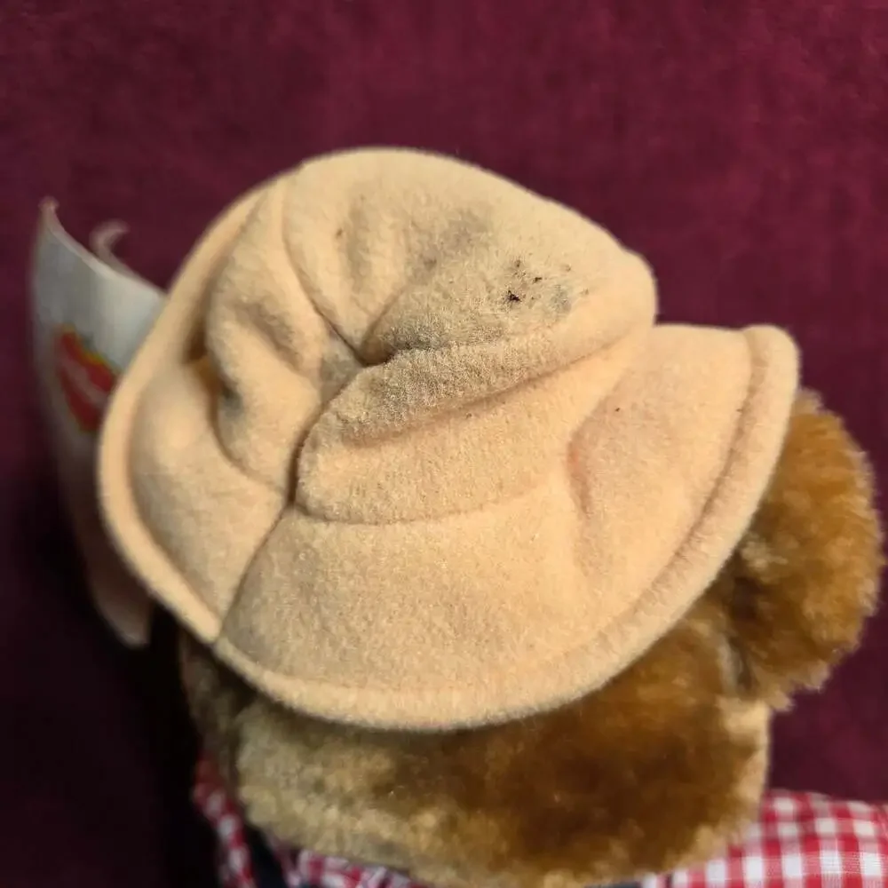 Vintage 1985 Dakin Del Monte Country Yumkins Brawny Bear Plush Toy